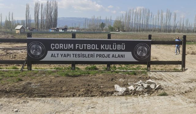 Çorum FK’dan Altyapı Hamlesi: Tesis Projesi İçin İlk Adım Atıldı!