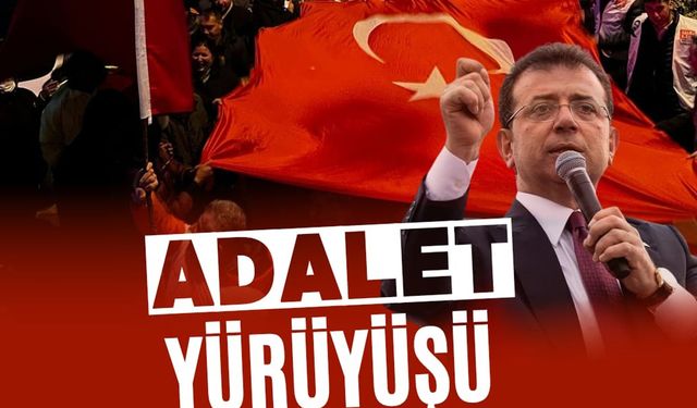 CHP Çorum İl Başkanlığı'ndan demokrasi yürüyüşü