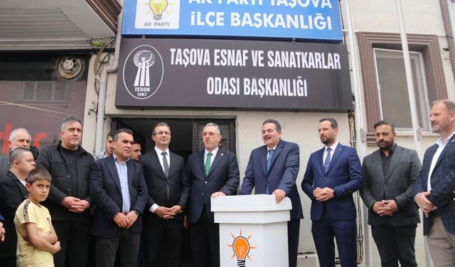 AK Parti Taşova İlçe Başkanlığınca bayramlaşma programı düzenledi