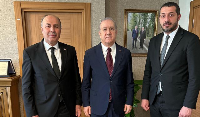 Alaca Belediye Başkanı Arslan ve İlçe Başkanı Duru'dan Ankara çıkarması