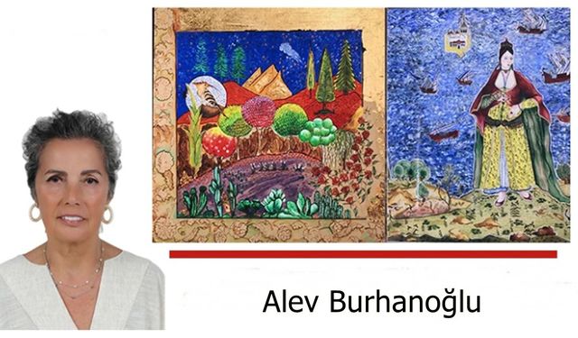 Çorumlu Ressam Alev Burhanoğlu Gaziantep’te sergi açacak