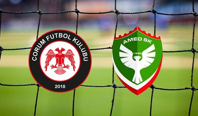 Çorum FK - Amed SK Maçı Ne Zaman, Saat Kaçta, Hangi Kanalda?