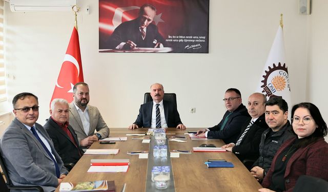 Çorum Organize Sanayi Bölgesi’nde yatırımlar ve gelişmeler değerlendirildi