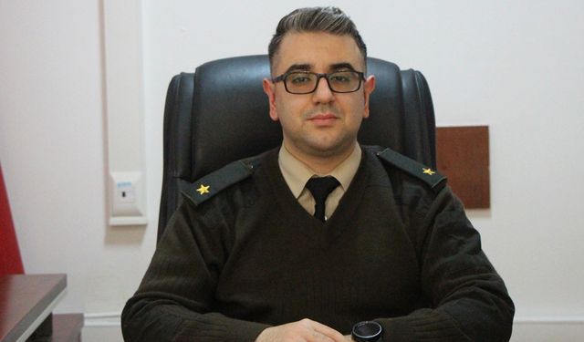 Teğmen Hasan Yıldırım Sungurlu’ya veda etti