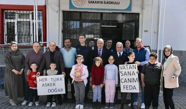 Çorum’da öğrencilere Şehitler anısına Matematik Eğitim Seti hediye edildi