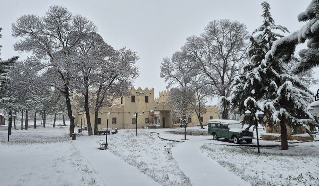 Çorum'da kar yağışı bu ilçelerde yoğunluğunu artırdı