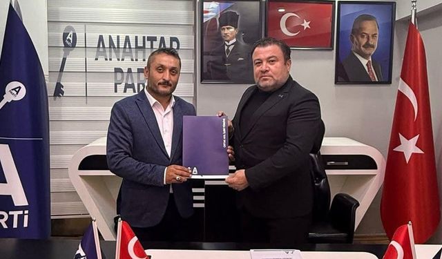 Anahtar Parti Sungurlu İlçe Başkanı Mustafa Keyvan oldu