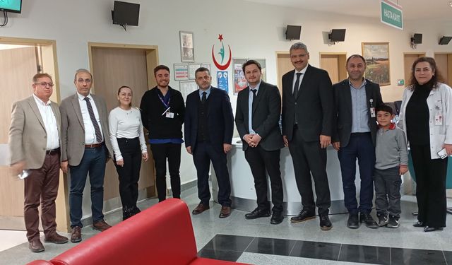 Sinan Zehir İskilip Atıf Hoca Devlet Hastanesi’ni ziyaret etti