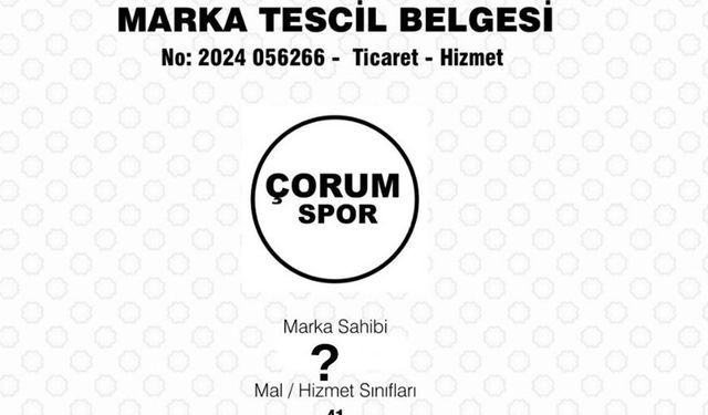 Çorumspor'un İsim Hakkı Tescillendi: Tarihi Bir Adım Atıldı