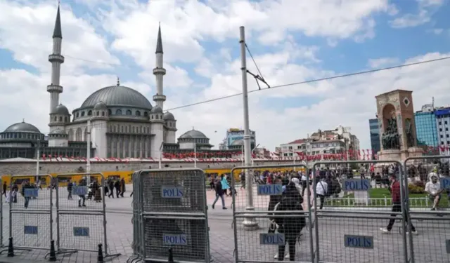 1 Mayıs’ta Taksim yine kapalı: Gözaltılar ve Müdahaleler var