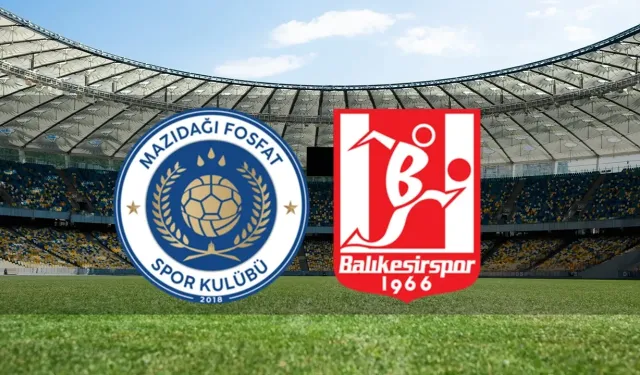 Mazıdağı Fosfat SK - Balıkesirspor maçı CANLI İZLE! Şifresiz mi, hangi kanalda, saat kaçta, nereden izlenir?
