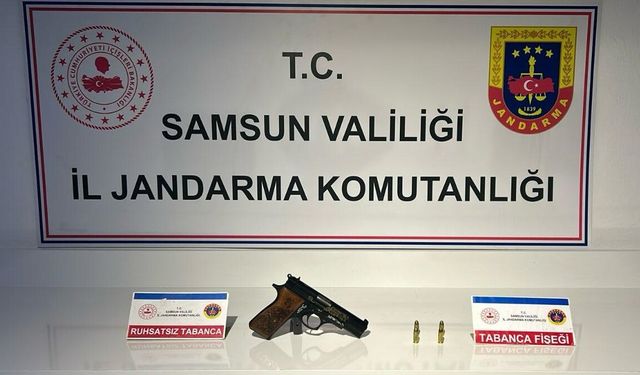 Samsun'da otomobile ateş eden şüpheli yakalandı