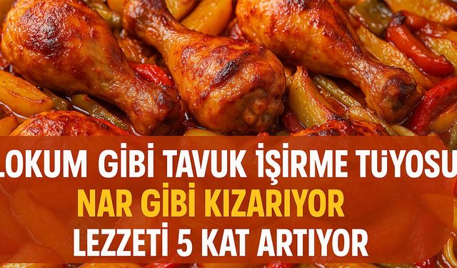 Fırında yapmann sırrı buymuş meğer! Bu yöntemle nar gibi kızarıyor, lokum gibi oluyor