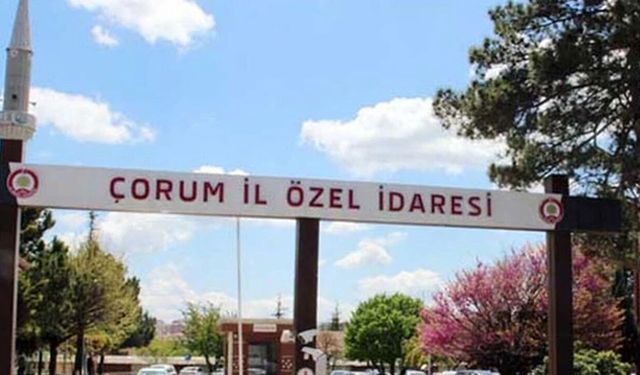 Çorum İl Özel İdaresi 4 Adet Okul Binası Onarımı Yaptıracak
