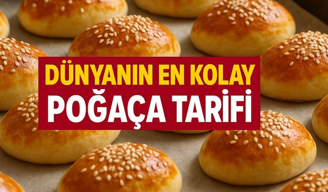 FIRIN ISINANA KADAR HAZIR! Mayasız, beklemesiz: İşte "Dünyanın En Kolay" poğaça tarifi