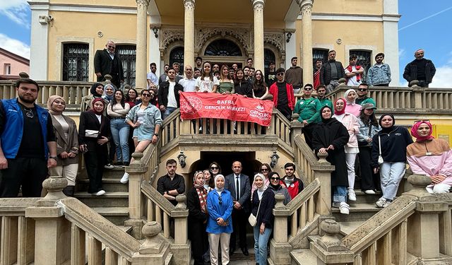 YURT LİG için Samsun’a giden Çorumlu öğrenciler Bafra’yı keşfetti
