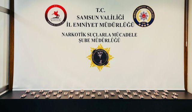 Uyuşturucu operasyonunda 2 bin 300 sentetik ecza ele geçirildi