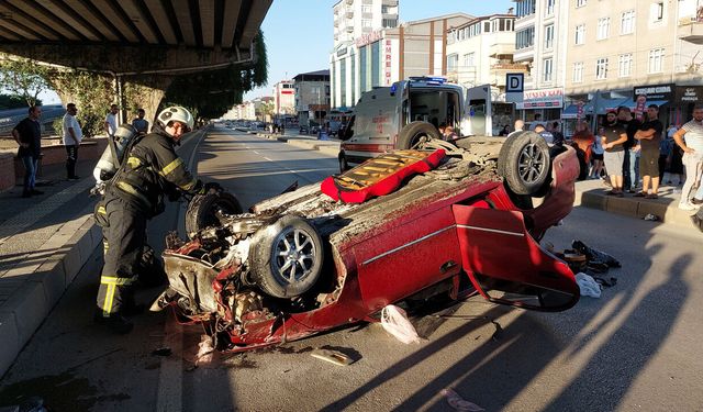 Düğün Konvoyunda Feci Kaza: 4 Yaralı