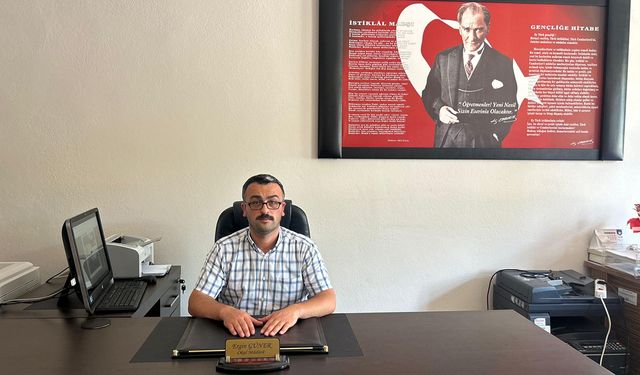 Ergin Güner, Kargı Çok Programlı Anadolu Lisesi’ne Okul Müdürü olarak atandı
