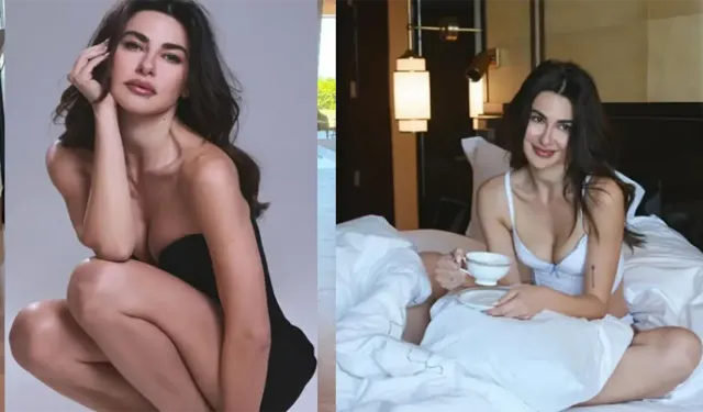 Tatil pozları olay oldu: Nesrin Cavadzade formunun sırrını paylaştı