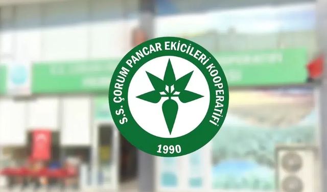 Çorum Pancar Ekicileri Kooperatifi Olağan Genel Kurul Toplantı İlanı
