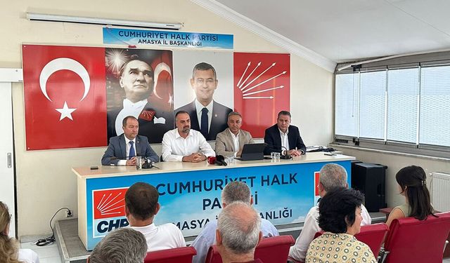 CHP’li Mehmet Tahtasız Amasya’da saha çalışmalarına başladı