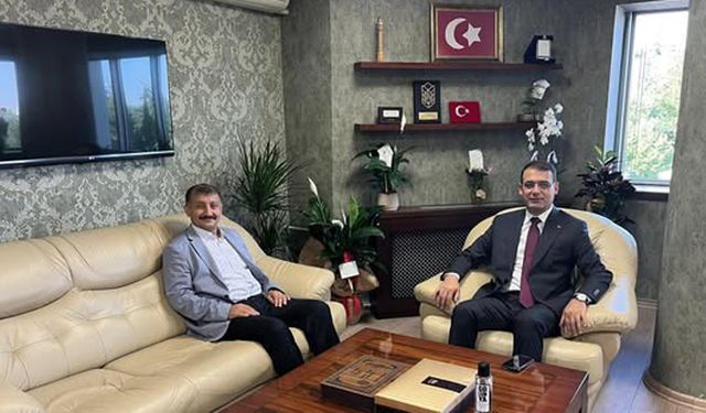 Murat Günay’dan SGK Ankara İl Müdürü Ömer Tök’e ziyaret