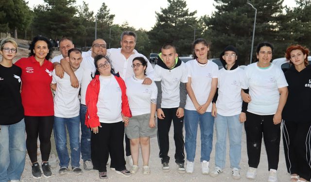 Çorum Motosiklet Kulübü engelli bireylerle Bahabey Çamlığı’nda buluştu