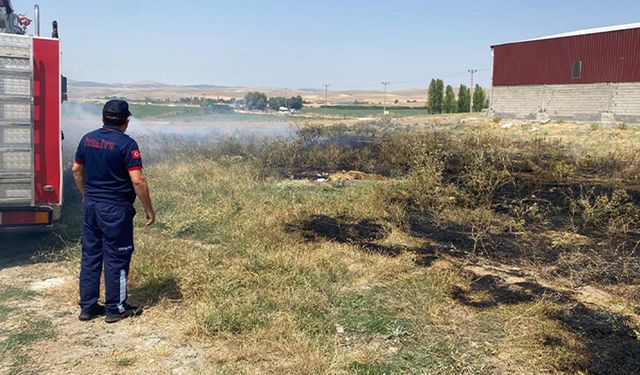 “Yasak, tehlikeli ve cezası var!” Alaca’da anız yangınlarına karşı uyarı