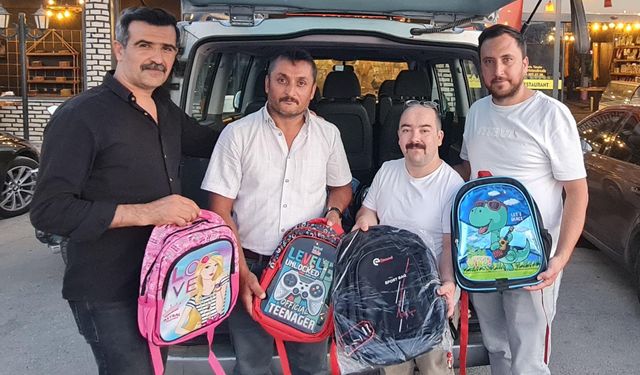 Anahtar Partisi’nden Eğitime Destek: Sungurlu’da 50 Okul Çantası Teslim Edildi