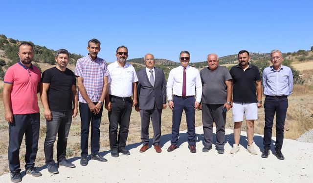 Atıcılık Federasyonu Başkanı ve heyeti Melik Gazi Atış Poligonunda incelemelerde bulundu