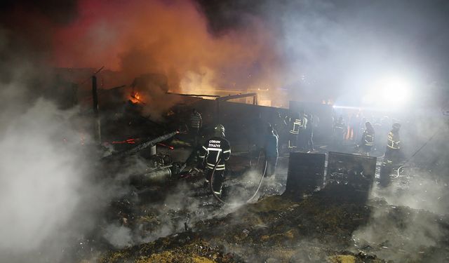 Çorum Valiliği Ayaz Köyü’ndeki yangınla ilgili açıklama yaptı