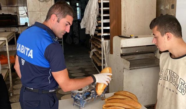 Osmancık Belediyesi zabıta ekiplerinden fırınlarda hijyen denetimi