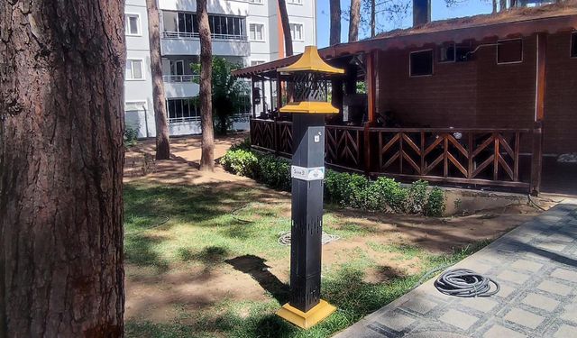 Osmancık Tabiat Parkı’na sinek kovucu cihazlar yerleştirildi
