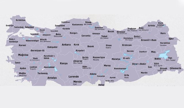 Osmanlı döneminde memleketinizin eski adı neydi, hangi il nasıl anılıyordu? İşte o liste