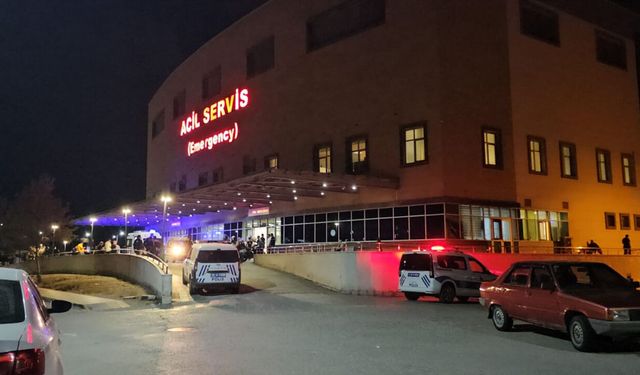 Attan düşen kadın hastanelik oldu