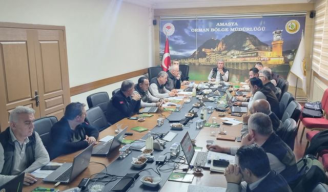 İşletme Müdürleri Değerlendirme Toplantısı Amasya’da yapıldı