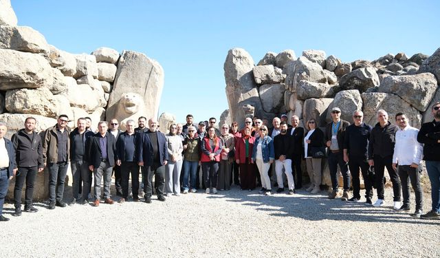 Çorum, Enerji Kentleri Birliği’ni Ağırladı: Hattuşa ve Alacahöyük’e Kültür Yolculuğu