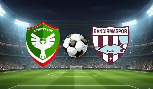 Amedspor – Bandırmaspor Maçı Ne Zaman, Saat Kaçta? Hangi Kanalda Canlı Yayınlanacak?