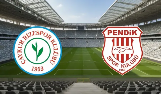 Rizespor Pendikspor MAÇI CANLI İZLE | Ne zaman ve hangi kanalda?.