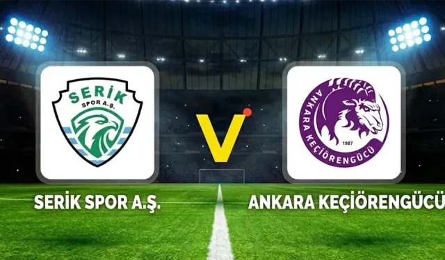 Serik Spor–Keçiörengücü maçı saat kaçta, TRT Spor şifresiz canlı izle