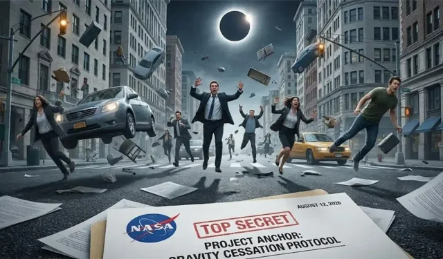12 Ağustos 2026'da yerçekimi duracak mı? NASA'dan sızan Project Anchor