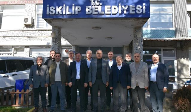 İskilip Belediye Başkanı Çizikci’den Diyanet-Sen heyetine teşekkür