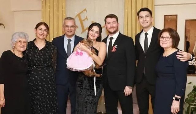 Elvin Akpınar ile Talha Kuz evliliğe ilk adımı attı