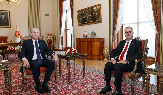 Milletvekili Ahlatcı’dan TBMM Başkanı Kurtulmuş’a ziyaret