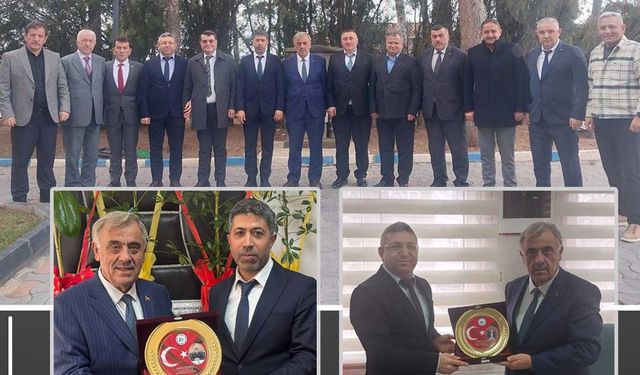 ÇESOB Başkanı Gür’den Odabaş  ve Erbaş’a ‘hayırlı olsun’ ziyareti