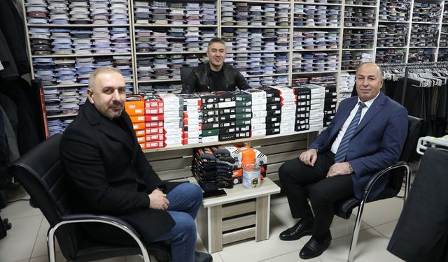 Başkan Arslan’dan İlhan Giyim’e ziyaret