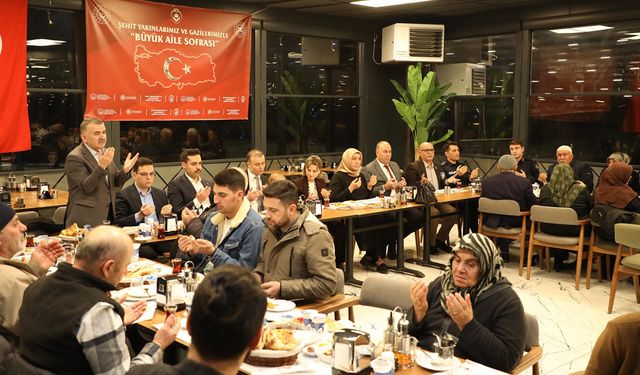 Alaca’da büyük aile sofrası buluşması