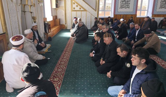 Bayat’ta şehit Mustafa Uslu için mevlit programı