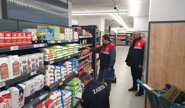 Bayat’ta Ramazan öncesi marketler denetlendi